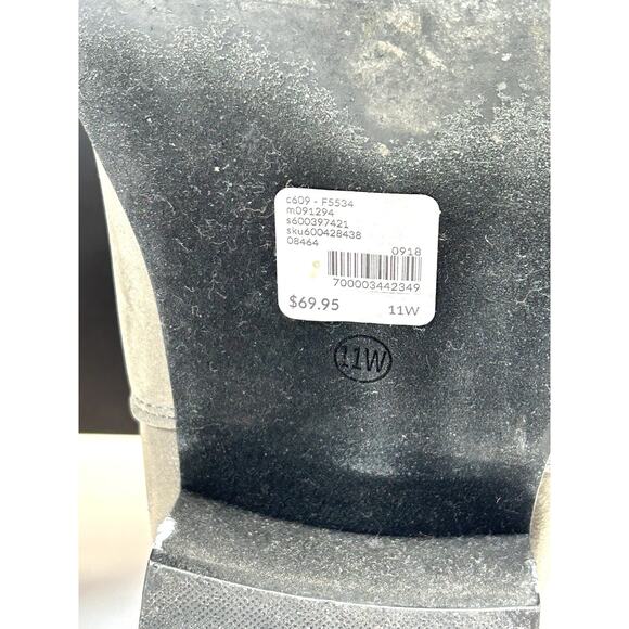 Lane Bryant Elastic Ankle Boots 11W Tan - Picture 16 of 16